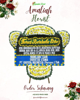 Papan Bunga Duka di Sekip Lama