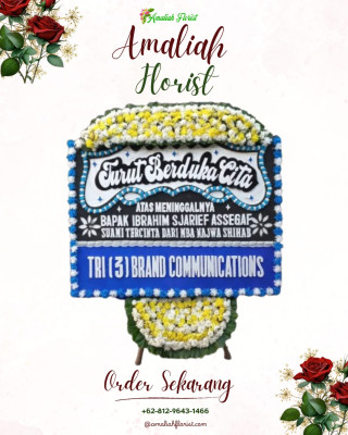 Papan Bunga Duka di Sekip Lama